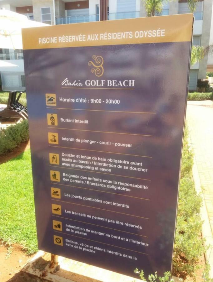 Bahia Golf Beach-Odyssee-Appartement Bouznika Exterior photo